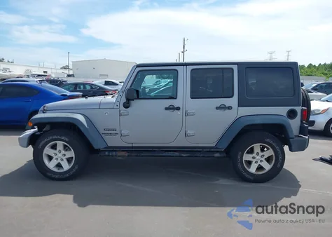 2016 Jeep Wrangler Unlimited Sport из США, поврежденный, VIN 1C4BJWDG8GL160474